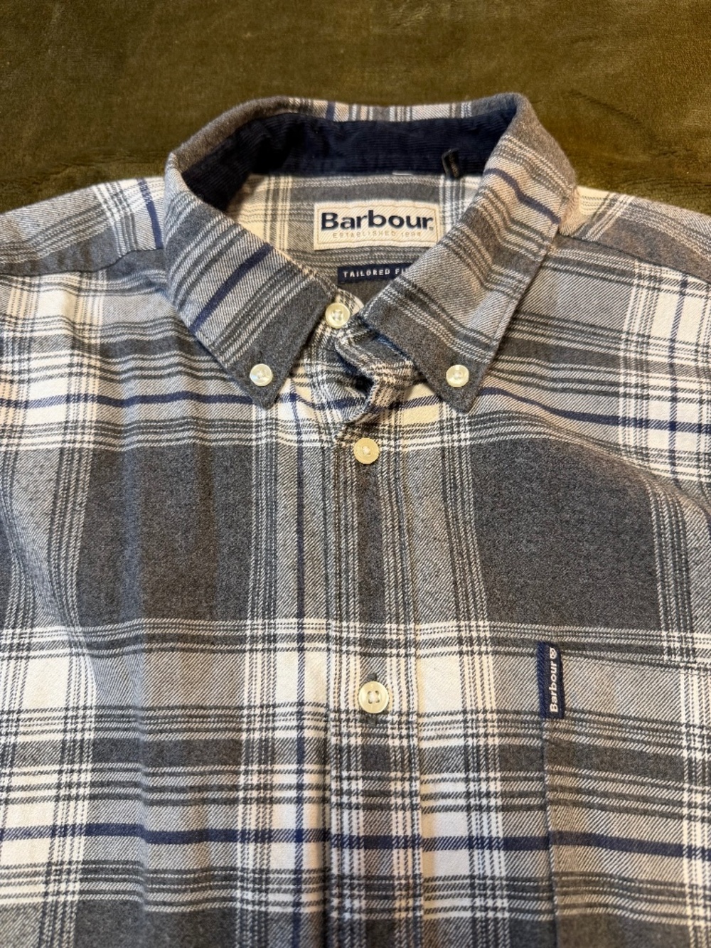 Barbour button down